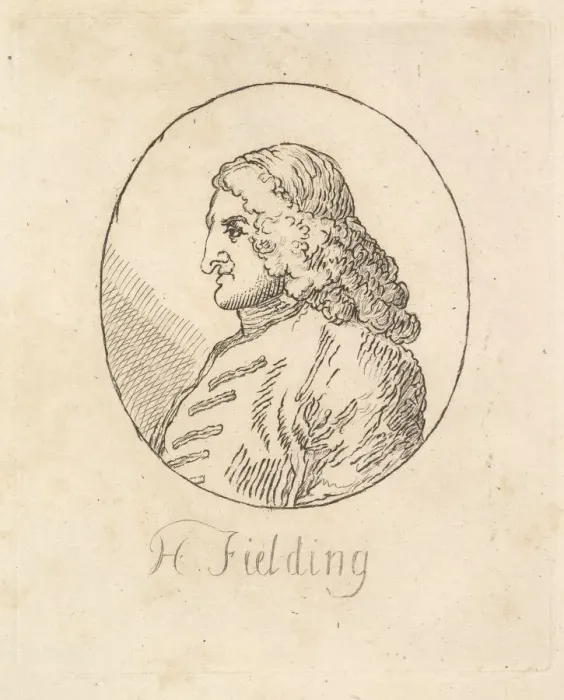 Framed Print : Henry Fielding, ca. 1835. Creator: Unknown Framed Print : Henry Fielding, ca. 1835. Creator: Unknown