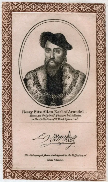 Framed Print : Henry Fitzalan, 19th Earl of Arundel Framed Print : Henry Fitzalan, 19th Earl of Arundel