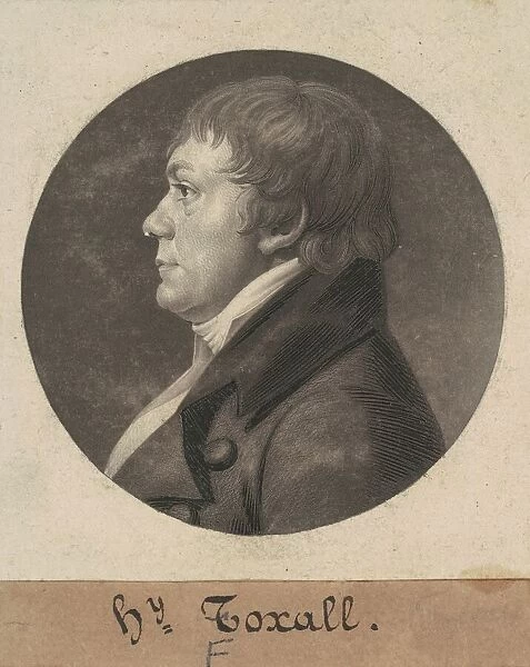 Henry Foxall, 1806. Creator: Charles Balthazar Julien Fevret de Saint-Memin
