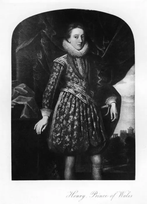 Framed Print : Henry Frederick Stuart, Prince of Wales, (1907) Framed Print : Henry Frederick Stuart, Prince of Wales, (1907)