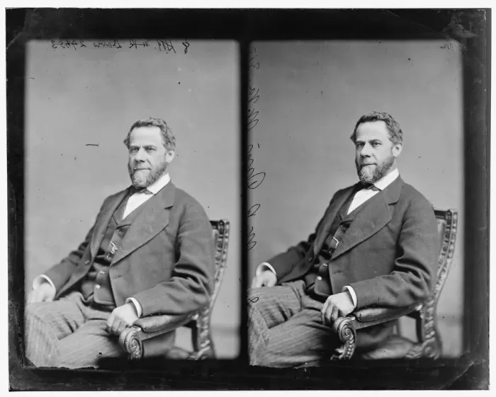 Framed Print : Henry G. Davis of West Virginia, 1865-1880. Creator: Unknown Framed Print : Henry G. Davis of West Virginia, 1865-1880. Creator: Unknown