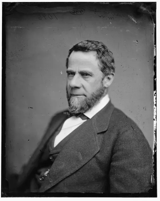 Framed Print : Henry Gassaway Davis of West Virginia, between 1865 and 1880. Creator: Unknown Framed Print : Henry Gassaway Davis of West Virginia, between 1865 and 1880. Creator: Unknown