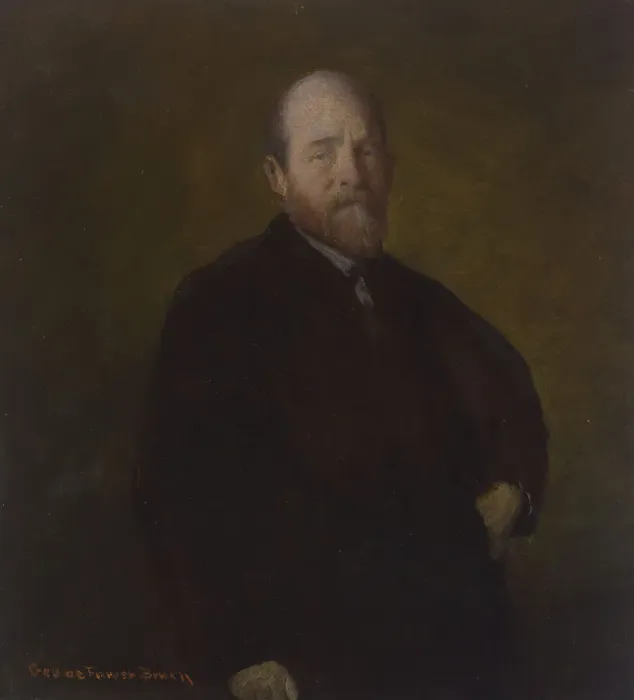 Framed Print : Henry George, 1888. Creator: George de Forest Brush Framed Print : Henry George, 1888. Creator: George de Forest Brush