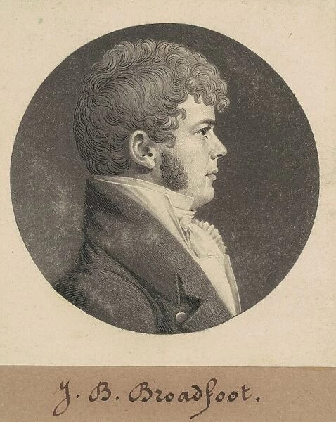 Henry Hall, 1808-1809. Creator: Charles Balthazar Julien Fevret de Saint-Memin