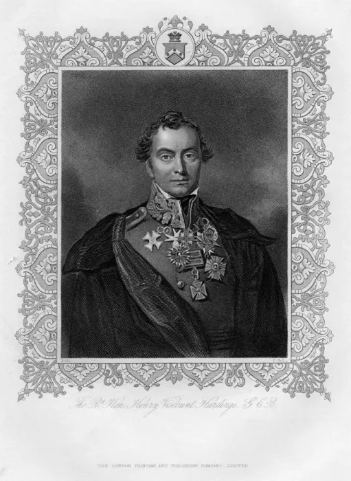 Framed Print : Henry Hardinge (1785-1856), 1st Viscount Hardinge, 19th century. Artist: Eddis Framed Print : Henry Hardinge (1785-1856), 1st Viscount Hardinge, 19th century. Artist: Eddis