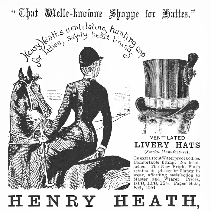 Framed Print : Henry Heath, 'That Welle-knowne Shoppe for Hattes', 1884. Creator: Unknown Framed Print : Henry Heath, 'That Welle-knowne Shoppe for Hattes', 1884. Creator: Unknown