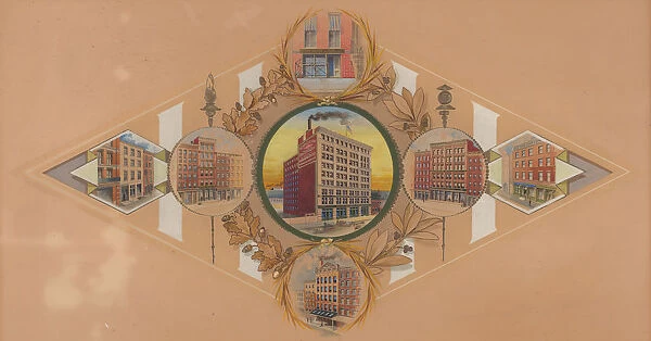 Henry Heide Confectionary Co. - Seven Buildings Occupied by the Business, after 1882