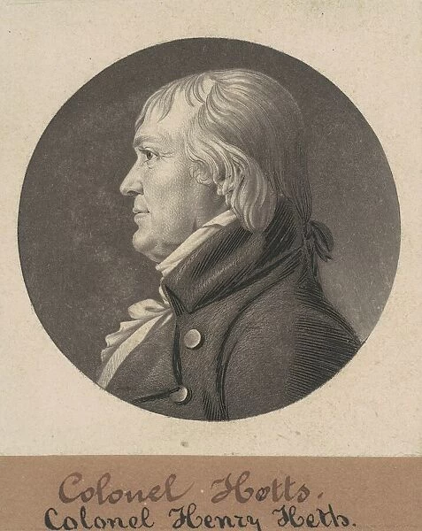 Henry Heth, 1805. Creator: Charles Balthazar Julien Fevret de Saint-Memin
