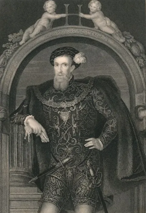 Framed Print : Henry Howard, Earl of Surrey, c1546, (early-mid 19th century). Creator: John Cochran Framed Print : Henry Howard, Earl of Surrey, c1546, (early-mid 19th century). Creator: John Cochran