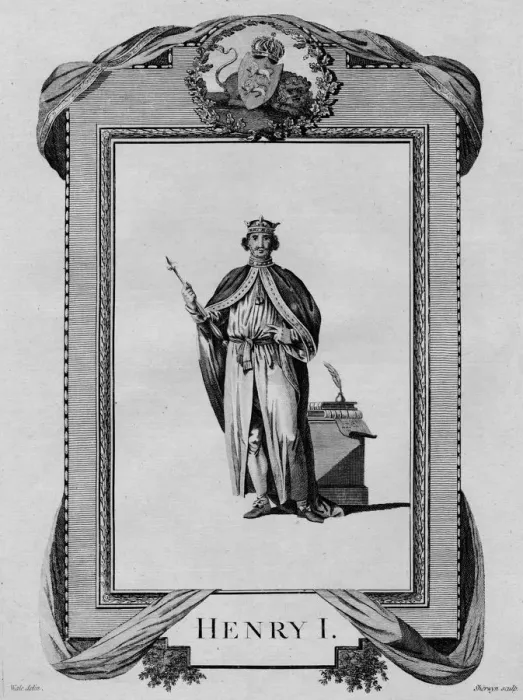 Framed Print : Henry I, 1783. Artist: John Keyse Sherwin Framed Print : Henry I, 1783. Artist: John Keyse Sherwin