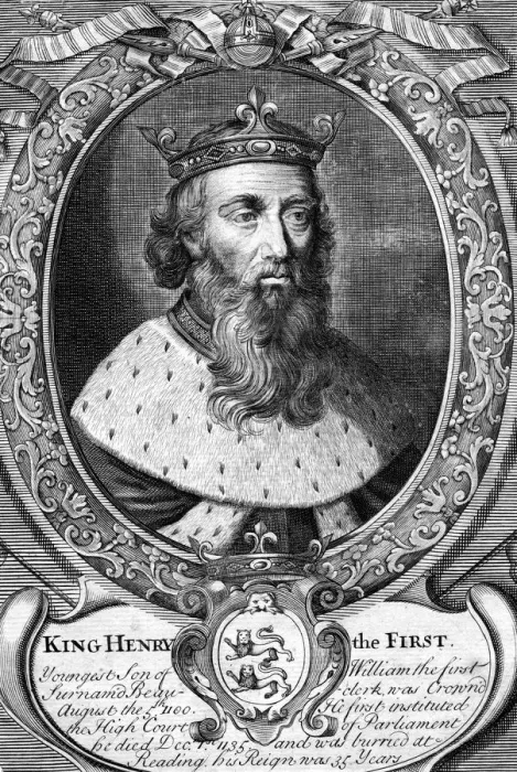 Framed Print : Henry I, King of England Framed Print : Henry I, King of England