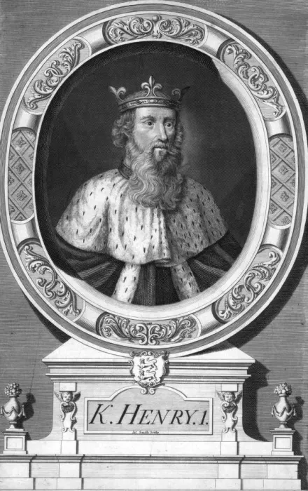 Framed Print : Henry I, King of England. Artist: J Smith Framed Print : Henry I, King of England. Artist: J Smith