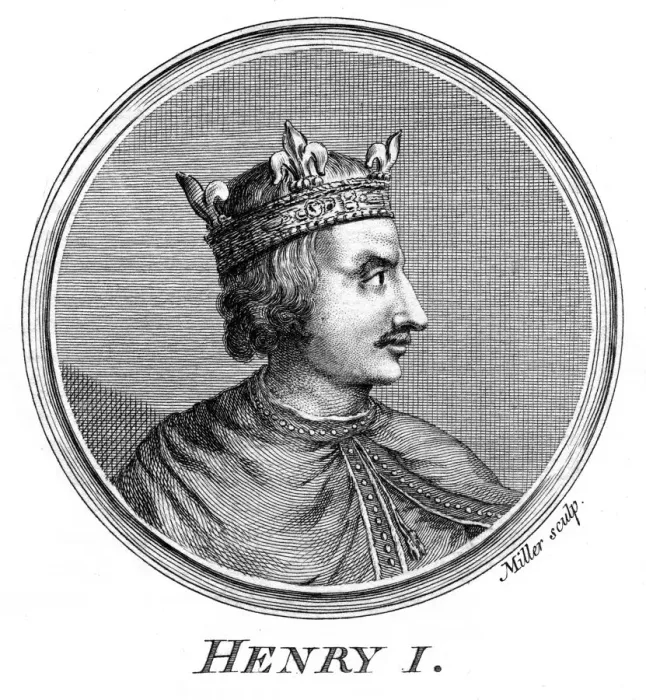 Framed Print : Henry I, King of England. Artist: Miller Framed Print : Henry I, King of England. Artist: Miller
