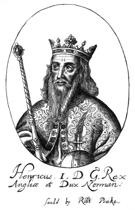 Framed Print : Henry I, King of England. Artist: Robert Peake Framed Print : Henry I, King of England. Artist: Robert Peake