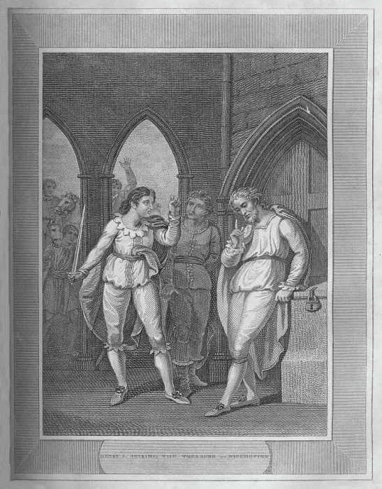 Framed Print : Henry I. Seizing The Treasure of Winchester, 1838 Framed Print : Henry I. Seizing The Treasure of Winchester, 1838