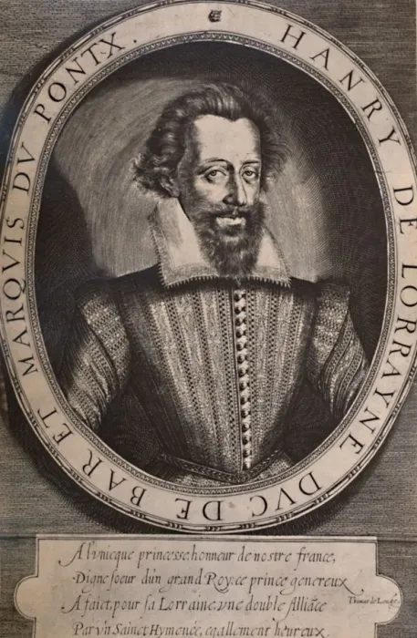 Framed Print : Henry II, Duke of Lorraine, late 16th or early 17th century (1894). Artist: Thomas de Leu Framed Print : Henry II, Duke of Lorraine, late 16th or early 17th century (1894). Artist: Thomas de Leu
