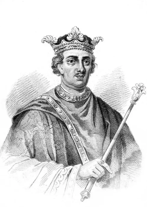 Framed Print : Henry II, King of England. Artist: R Page Framed Print : Henry II, King of England. Artist: R Page