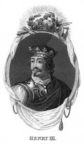 Henry III. Portrait of King Henry III (1207-1272)