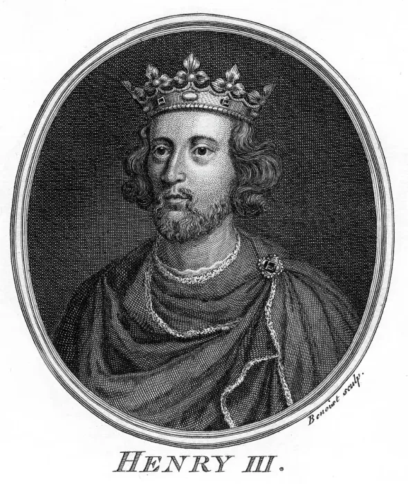 Framed Print : Henry III of England. Artist: Benoist Framed Print : Henry III of England. Artist: Benoist