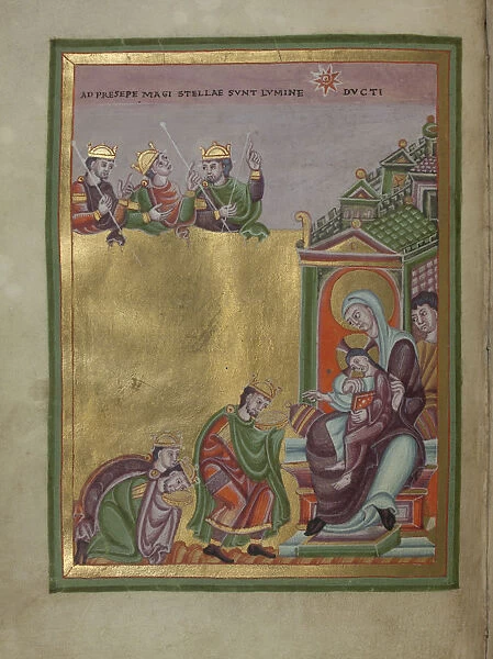 Henry III, Holy Roman Emperor (Evangelarium for Henry III), 1039?1043. Artist: Anonymous