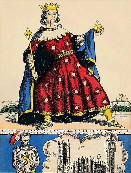 Henry III, King of England from 1216, (1932). Artist: Rosalind Thornycroft