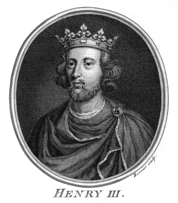 Framed Print : Henry III, King of England. Artist: Benoist Framed Print : Henry III, King of England. Artist: Benoist