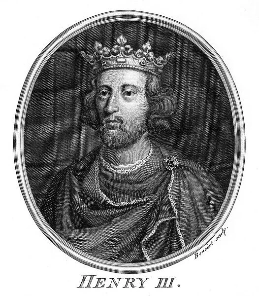 Henry III, King of England.Artist: Benoist