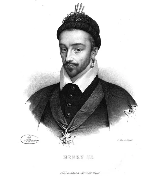 Framed Print : Henry III, King of France, (c1820s). Artist: Maurin Framed Print : Henry III, King of France, (c1820s). Artist: Maurin