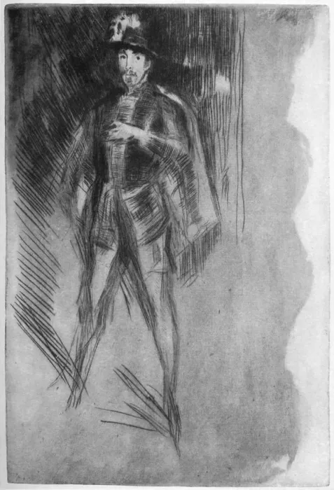 Framed Print : Henry Irving (1838-1905) as Philip of Spain, 19th century (1904). Artist: James Abbott McNeill Whistler Framed Print : Henry Irving (1838-1905) as Philip of Spain, 19th century (1904). Artist: James Abbott McNeill Whistler