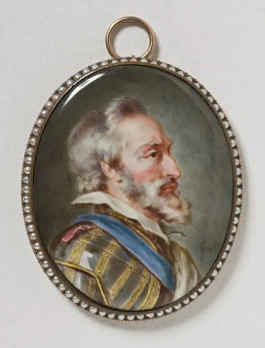 Framed Print : Henry IV (1553-1610), King of France, mid-late 18th century. Creators: Peter Adolf Hall, Unknown Framed Print : Henry IV (1553-1610), King of France, mid-late 18th century. Creators: Peter Adolf Hall, Unknown