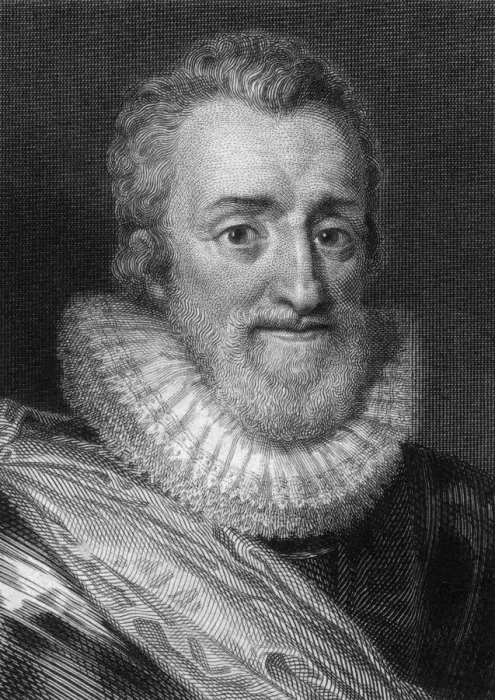 Framed Print : Henry IV, first Bourbon King of France, (1823). Artist: John Wedgwood Framed Print : Henry IV, first Bourbon King of France, (1823). Artist: John Wedgwood