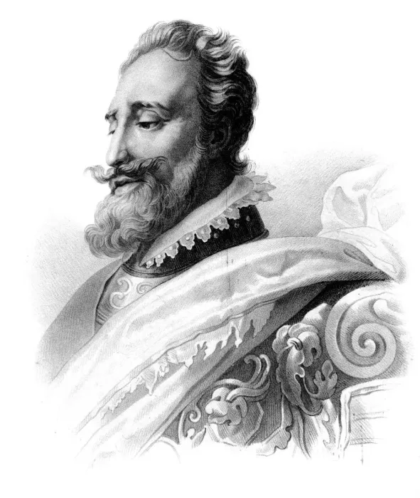 Framed Print : Henry IV, King of France Framed Print : Henry IV, King of France