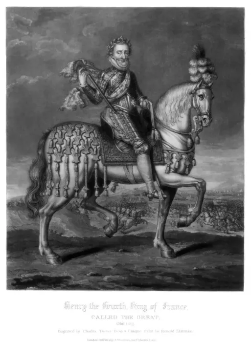 Framed Print : Henry IV, King of France, (1816). Artist: Charles Turner Framed Print : Henry IV, King of France, (1816). Artist: Charles Turner