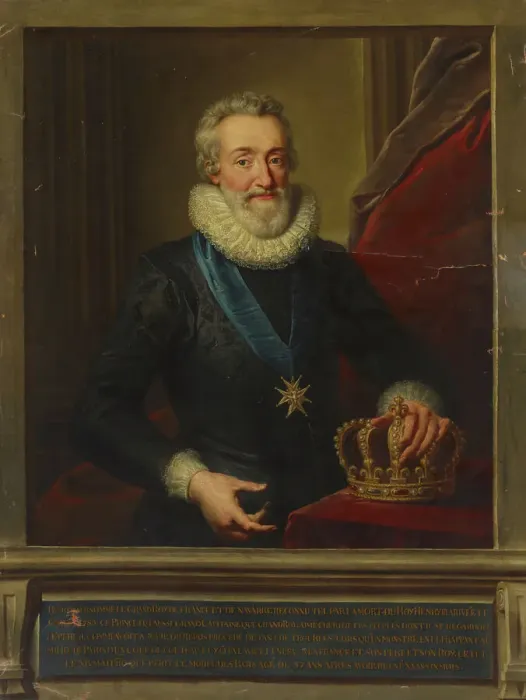 Framed Print : Henry IV, King of France, c1600. Creator: Frans Pourbus the Younger Framed Print : Henry IV, King of France, c1600. Creator: Frans Pourbus the Younger
