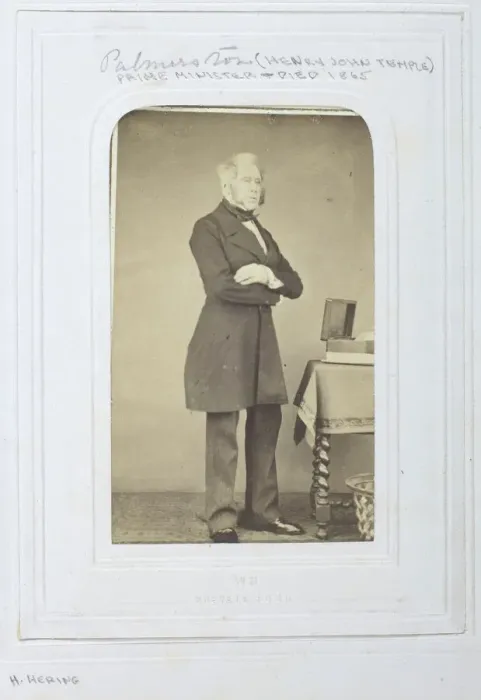 Framed Print : Henry John Temple, 1860-69. Creator: Henry Hering Framed Print : Henry John Temple, 1860-69. Creator: Henry Hering