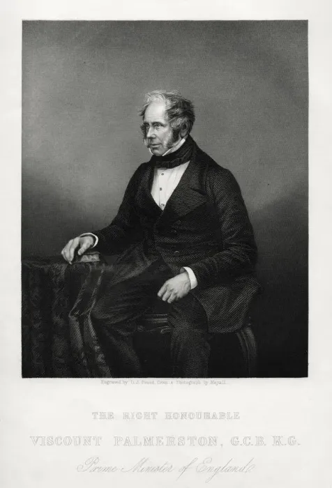 Framed Print : Henry John Temple, 3rd Viscount Palmerston, British statesman, c1880. Artist: DJ Pound Framed Print : Henry John Temple, 3rd Viscount Palmerston, British statesman, c1880. Artist: DJ Pound