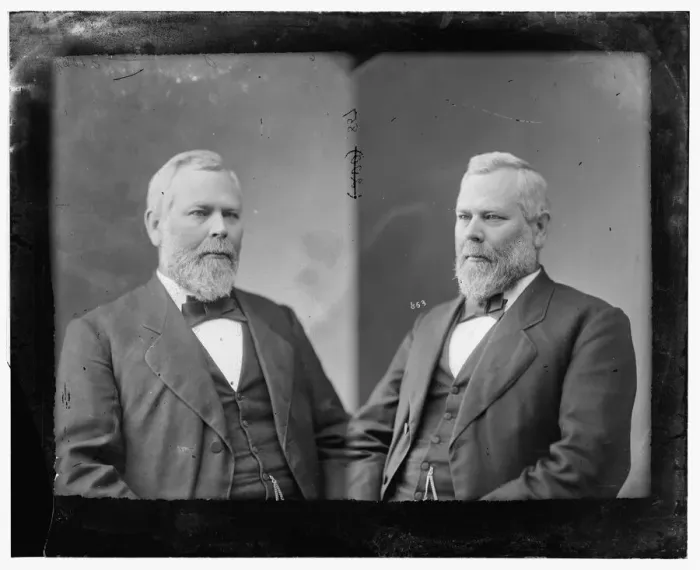 Framed Print : Henry Johnson Brodhead Cummings of Iowa, 1865-1880. Creator: Unknown Framed Print : Henry Johnson Brodhead Cummings of Iowa, 1865-1880. Creator: Unknown