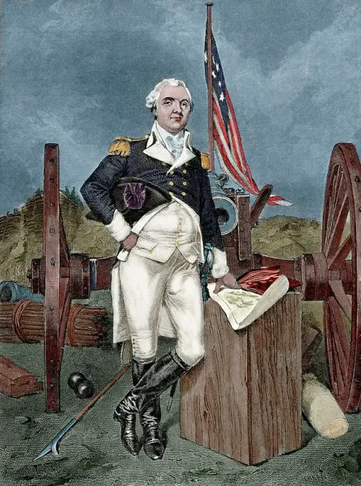 Framed Print : Henry Knox, American army officer, 19th century. Creator: Unknown Framed Print : Henry Knox, American army officer, 19th century. Creator: Unknown