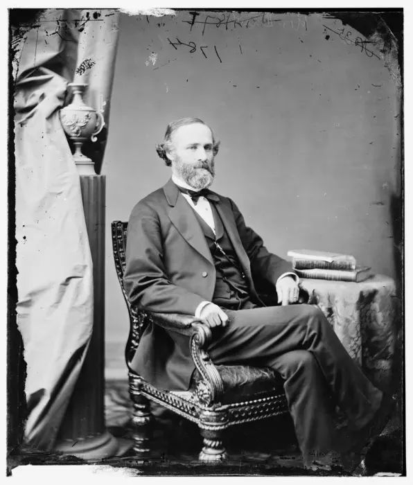Framed Print : Henry L. Dawes of Massachusetts, between 1860 and 1875. Creator: Unknown Framed Print : Henry L. Dawes of Massachusetts, between 1860 and 1875. Creator: Unknown