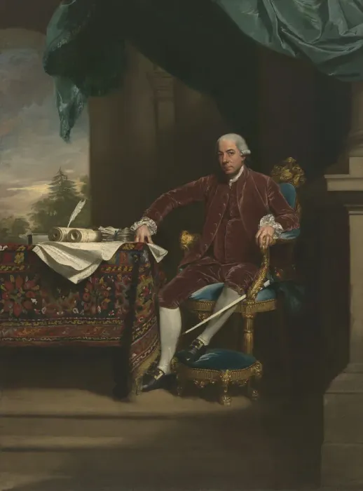 Framed Print : Henry Laurens, 1782. Creator: John Singleton Copley Framed Print : Henry Laurens, 1782. Creator: John Singleton Copley