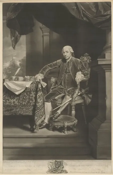 Framed Print : Henry Laurens, 1782. Creator: Valentine Green Framed Print : Henry Laurens, 1782. Creator: Valentine Green