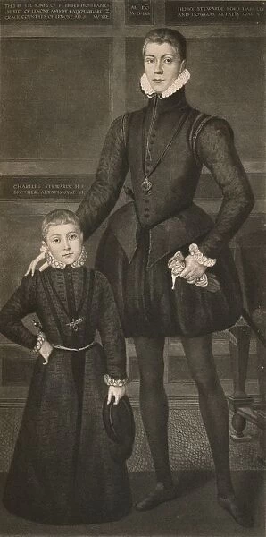 Henry Lord Darnley, and his Brother Charles, c16th century, (1904)