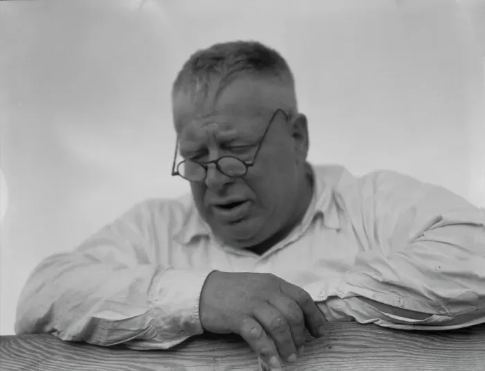 Framed Print : Henry Lotz, Midway City Dairy Association, near Santa Ana, 1937. Creator: Dorothea Lange Framed Print : Henry Lotz, Midway City Dairy Association, near Santa Ana, 1937. Creator: Dorothea Lange