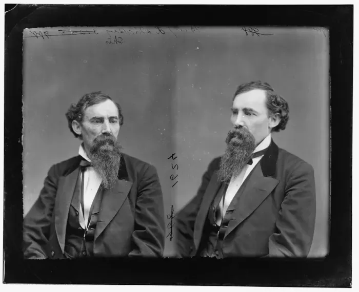 Framed Print : Henry Luther Dickey of Ohio, 1865-1880. Creator: Unknown Framed Print : Henry Luther Dickey of Ohio, 1865-1880. Creator: Unknown