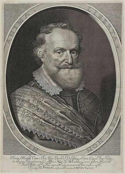 Henry Matthias, Count of Thurn and Taxis, 1625. Creator: Willem Jacobzoon Delff