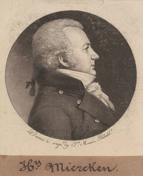 Henry Miercken, 1798-1803. Creator: Charles Balthazar Julien Fevret de Saint-Mé