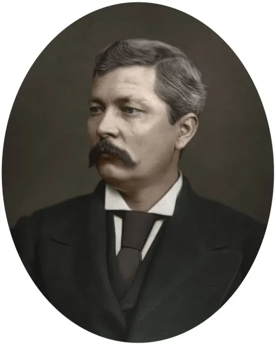 Framed Print : Henry Morton Stanley, African explorer, 1880. Artist: Lock & Whitfield Framed Print : Henry Morton Stanley, African explorer, 1880. Artist: Lock & Whitfield