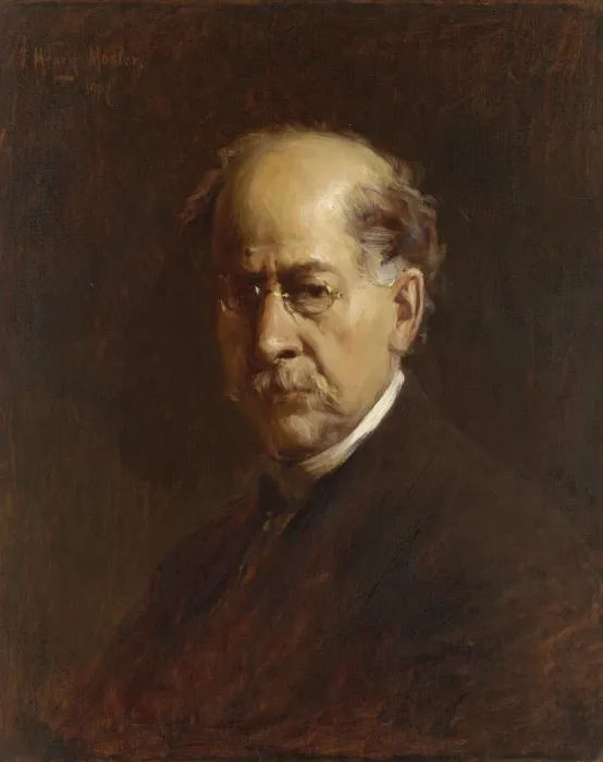 Framed Print : Henry Mosler Self-portrait, 1907. Creator: Henry Mosler Framed Print : Henry Mosler Self-portrait, 1907. Creator: Henry Mosler