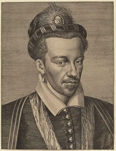 Henry of Navarre. Creator: Hieronymous Wierix