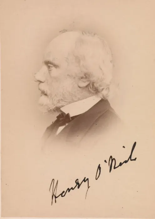 Framed Print : Henry O Neil, 1860s. Creator: John & Charles Watkins Framed Print : Henry O Neil, 1860s. Creator: John & Charles Watkins